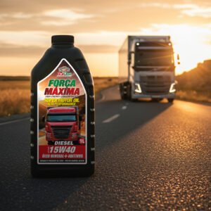 Óleo de Motor Diesel 15W40 Força Máxima -1L